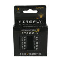 Batteri alkaline D LR20 2-pk. - Firefly